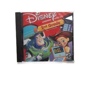 Disney 2nd Grade Learning Ages 6-8 CD Computer PC